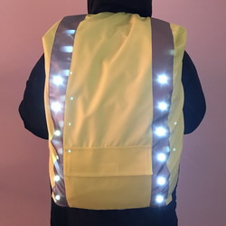 USB Rechargeable LED Backpack Cover