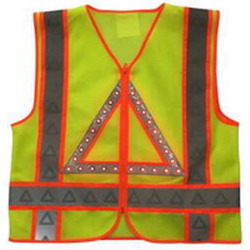 CLASS 3 LED lighted Reflective Safety Vest