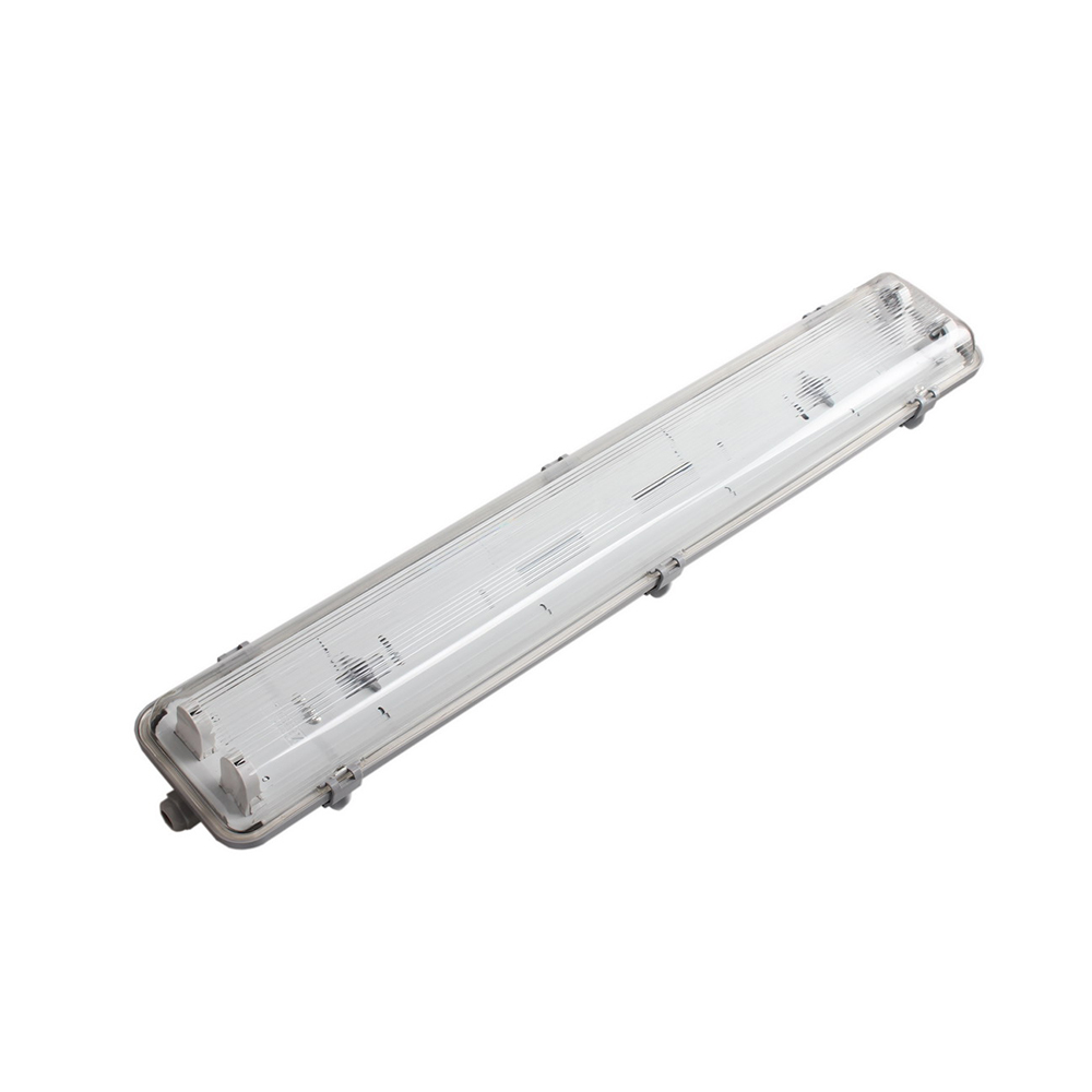 600mm 1200mm 1500mm T8 Single/ Twin Tube Flourescent Tri-proof light   with clips