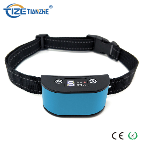 LED Digital Display Vibration And Shock Combined Dog No Bark Collar