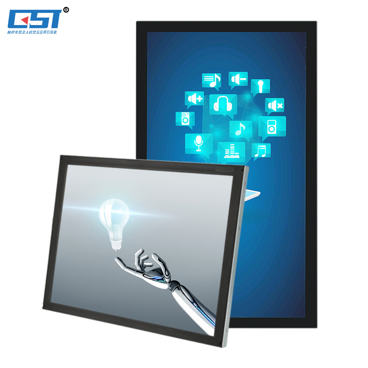What is the basic structure and principle of LCD touch screen?
