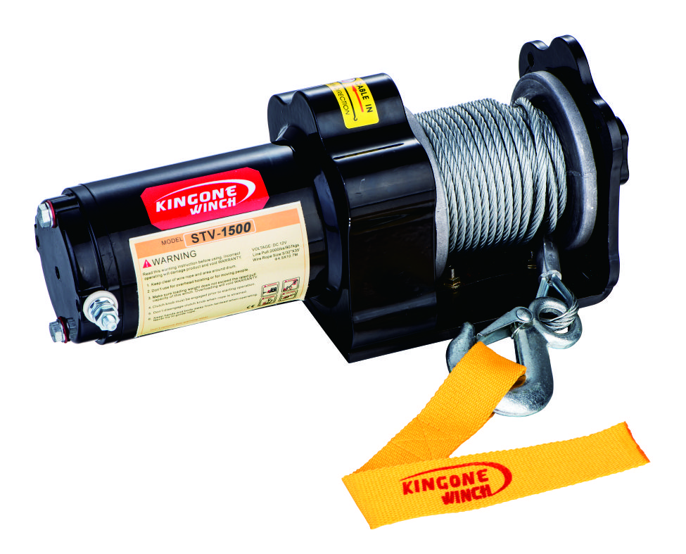 1500 lb winch 12 volt